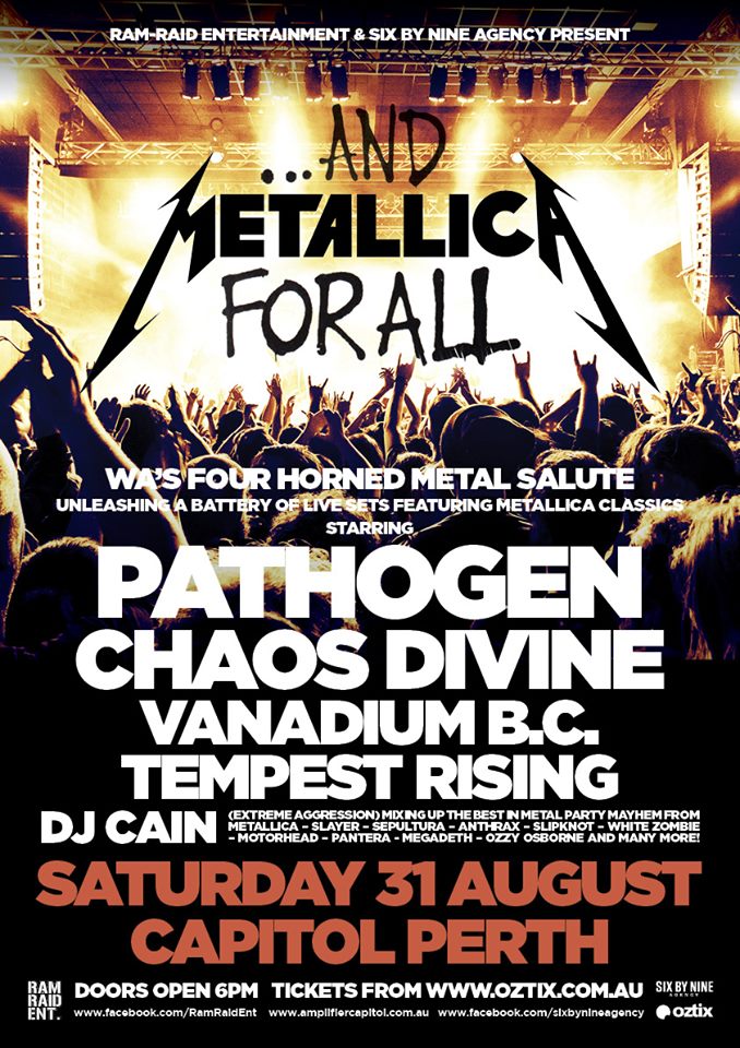 metallica tribute show